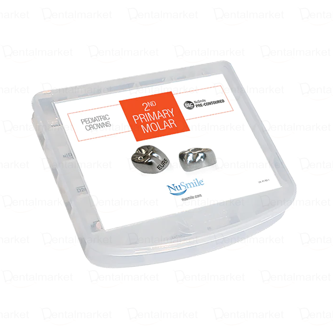 Kit Coronas Metálicas 2°Molar Primario