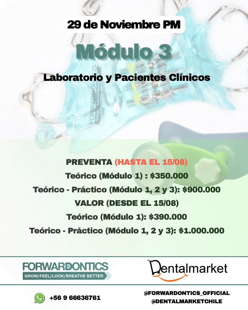 La Causa y la Cura de la Maloclusión: Guiando el Crecimiento. ¡28 y 29 Noviembre 2025!