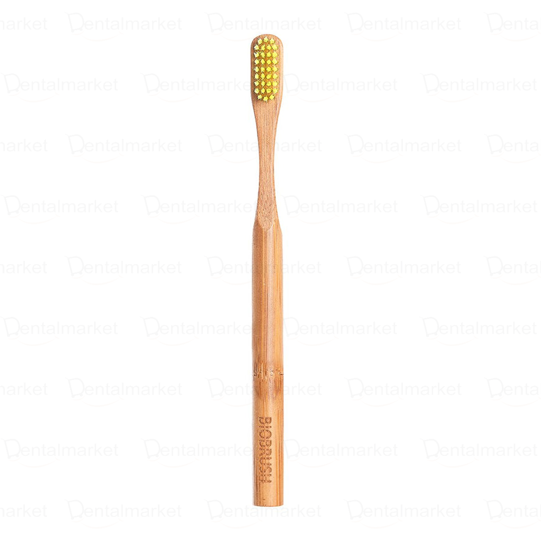 Cepillo de Dientes Suave Adulto Amarillo