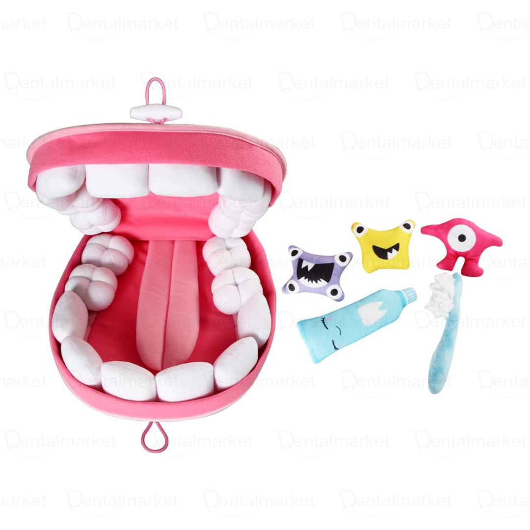 Boca de peluche educativa