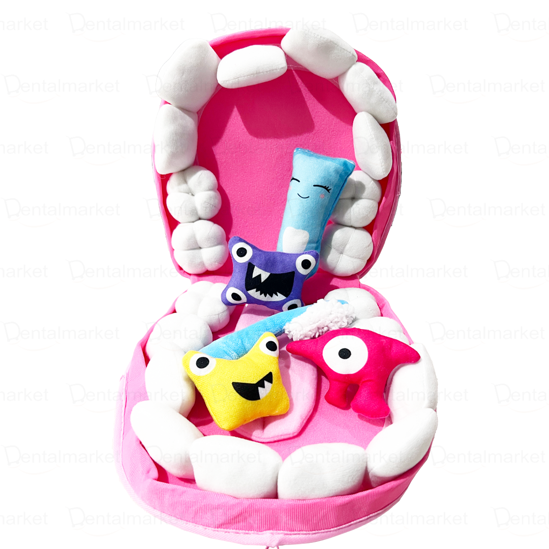 Boca de peluche educativa