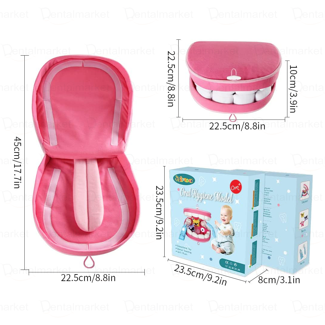 Boca de peluche educativa