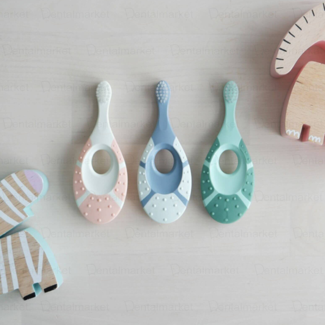 Pack cepillo infantil 0-2 años ecológico