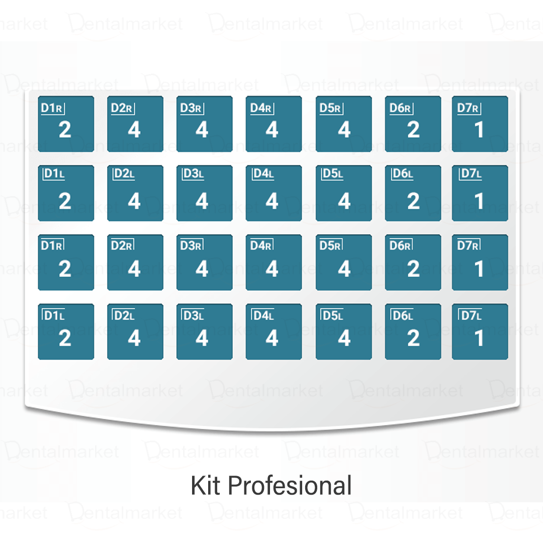 Kit Coronas de Zirconio Primer Molar Primario Temporal