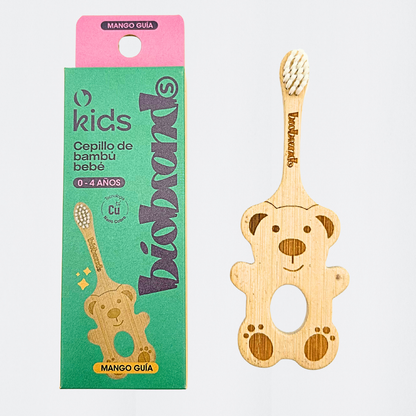 Cepillo de bambú Bebé