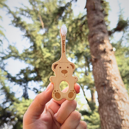 Cepillo de bambú Bebé