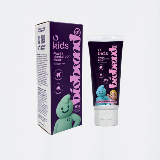Pasta Dental BioBrand Natural Kids Sandía con Flúor 50g