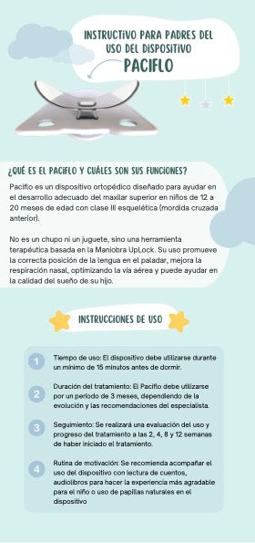 Paciflo- Terapia Up Locker   (NO ES UN CHUPETE)