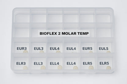KIT Mini - Coronas BIOFLEX Nusmile - Segundo Molares Temporales