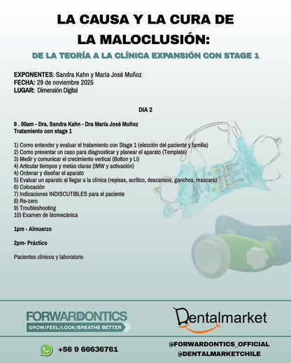 La Causa y la Cura de la Maloclusión: Guiando el Crecimiento. ¡28 y 29 Noviembre 2025!