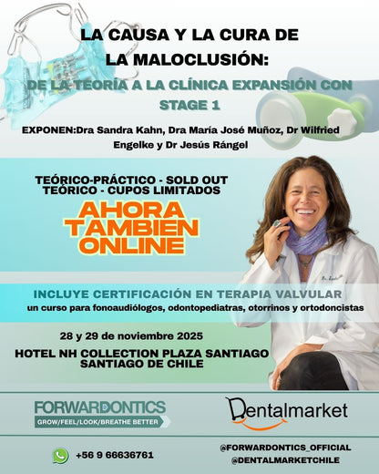 La Causa y la Cura de la Maloclusión: Guiando el Crecimiento. ¡28 y 29 Noviembre 2025!
